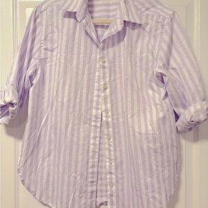 Hinson Wu Purple Button Down Shirt
